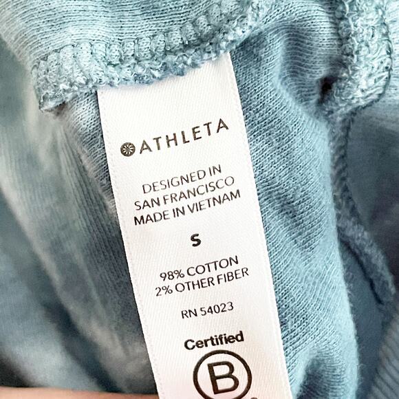 ATHLETA Sundown Tie Dye Hoodie Sweatshirt Small S - Picture 9 of 9